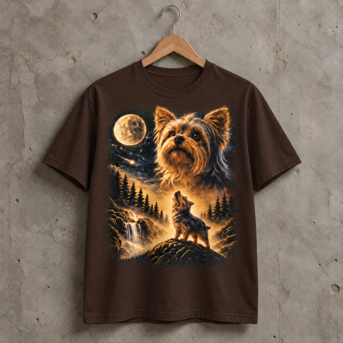 Yorkshire Terrier Moonlight Adventure